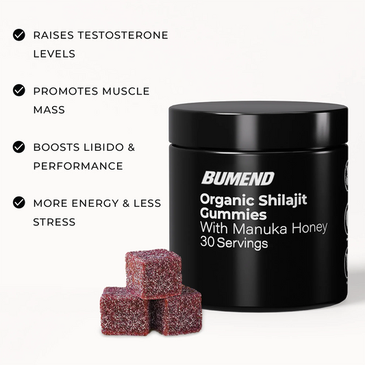 BUMEND Organic Shilajit Daily Gummies