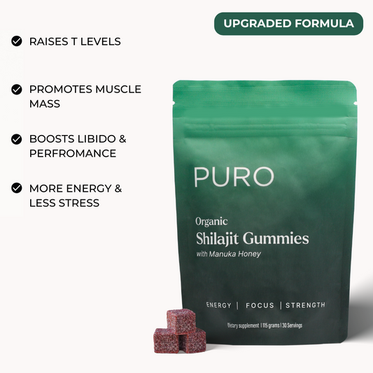BUMEND Organic Shilajit Daily Gummies